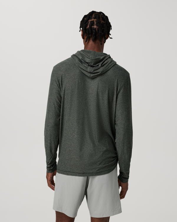Strato Tech Hoodie | River Rock Heather