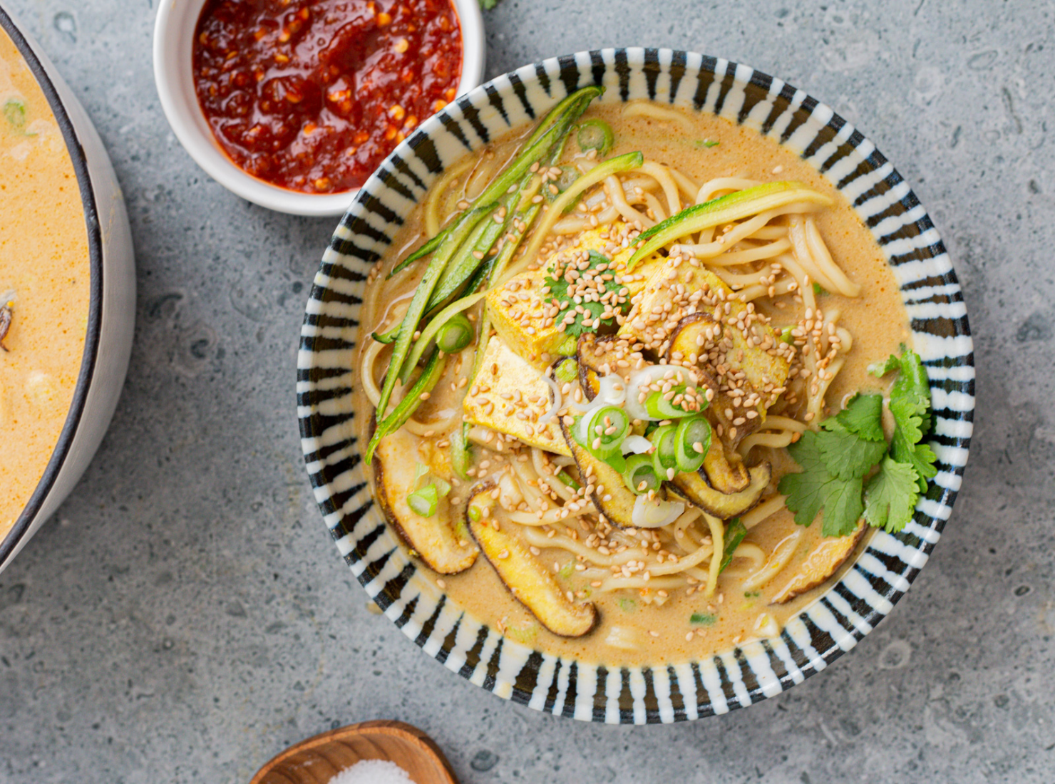 Friday Fuel: Creamy Ramen with Chili Oil & Mushrooms